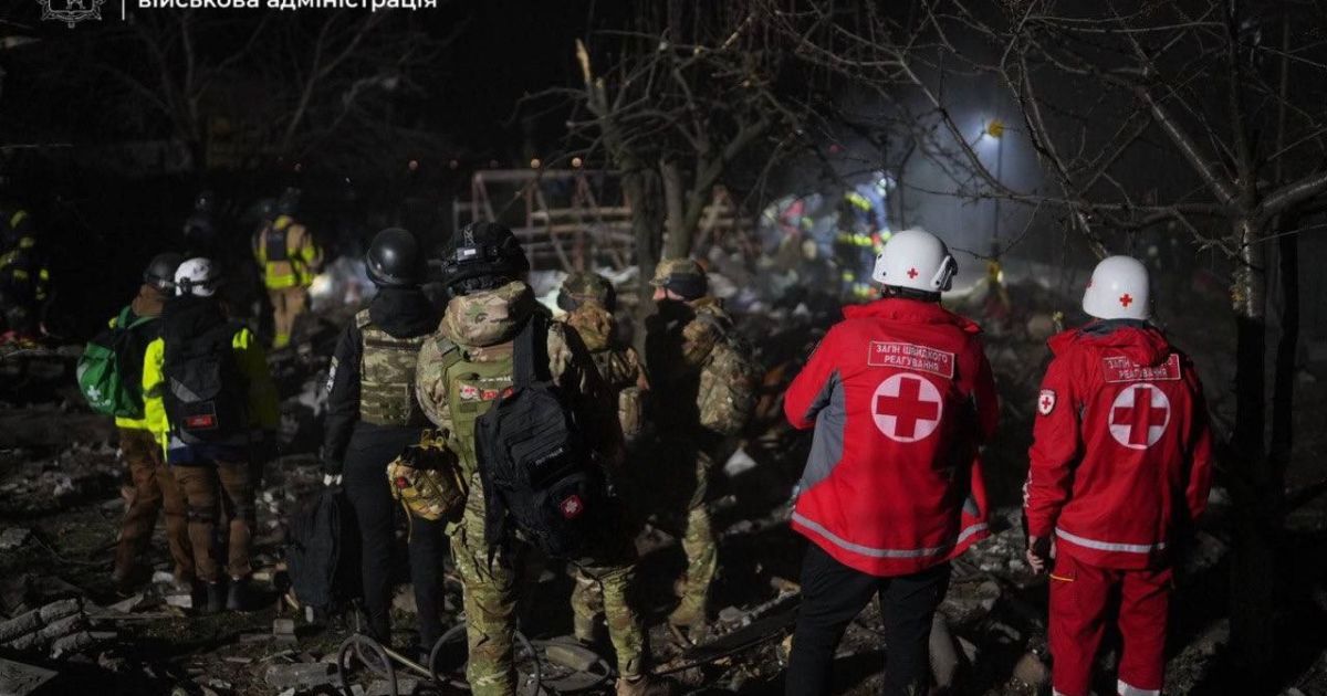 Наслідки удару по Запоріжжю