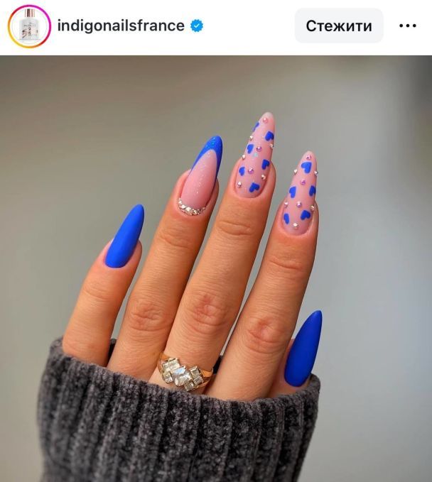 Манікюр до Дня закоханих. Фото: Instagram.