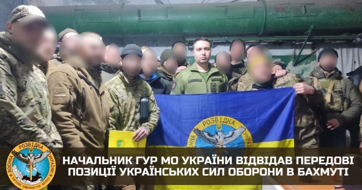 Буданов побував в Бахмуті: стало відомо, що там робив голова військової розвідки (фото)