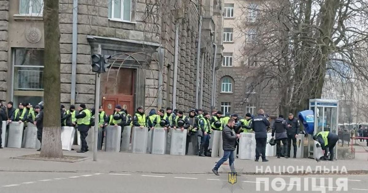 Масштабная акция "Нацкорпуса": к центру столицы стягивают тысячи правоохранителей