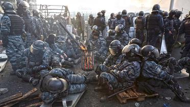 Майдан, Беркут_4 / © Фото: Сергей Лойко