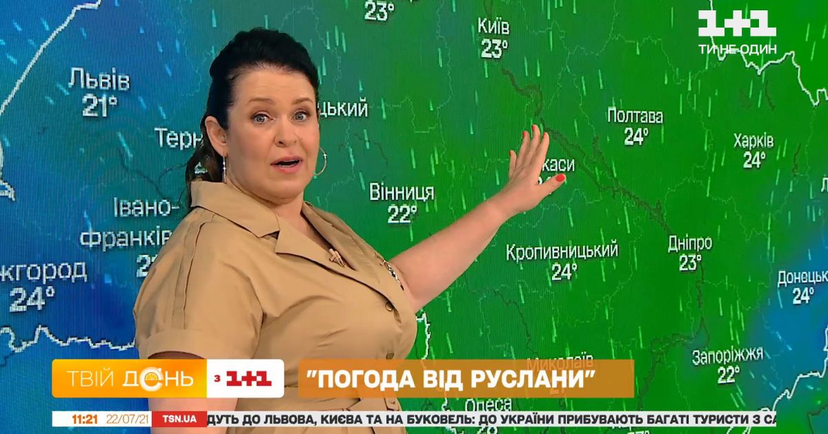 Погода від Руслани Писанки на 23 червня