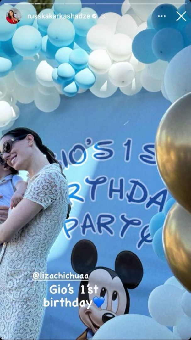 Иракли Макацария с женой и сыном / © instagram.com/maqatsa