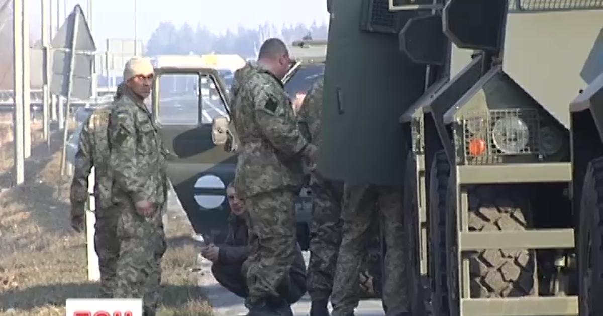 Новые броневики "Саксон" попали в ДТП