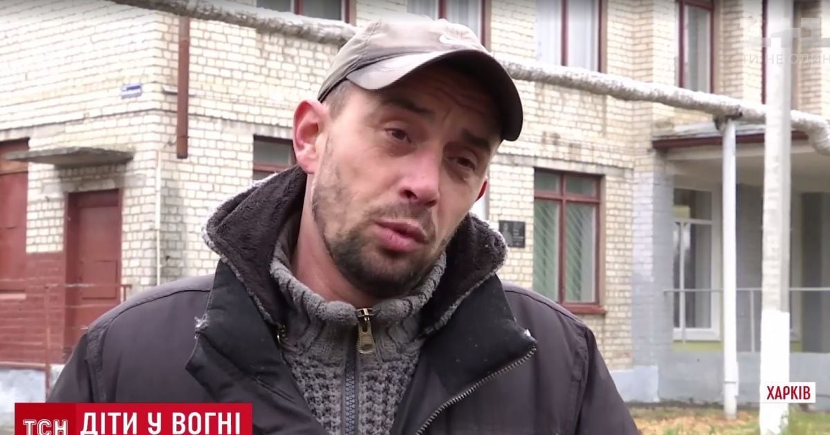 У Харкові випадковий перехожий виніс із охопленої вогнем хати немовля