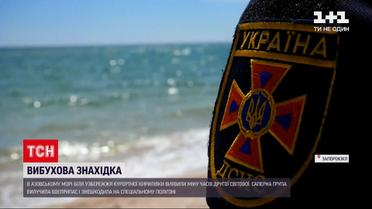 Новини України: поблизу узбережжя курортної Кирилівки виявили небезпечну знахідку