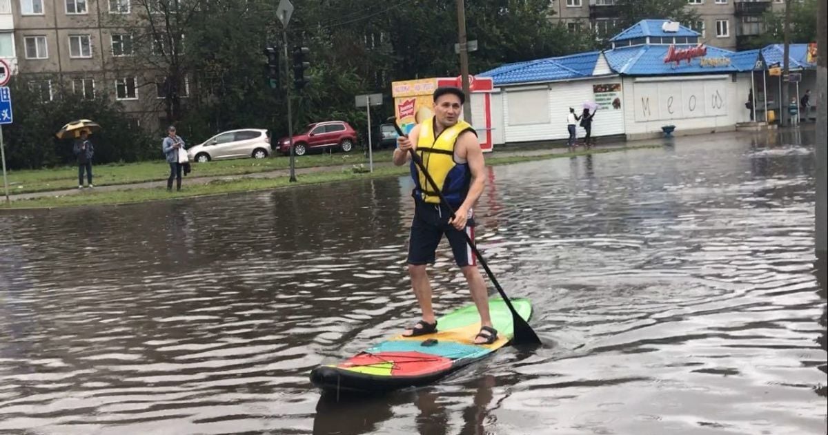 зливи у красноярську_2 / © ВКонтакте