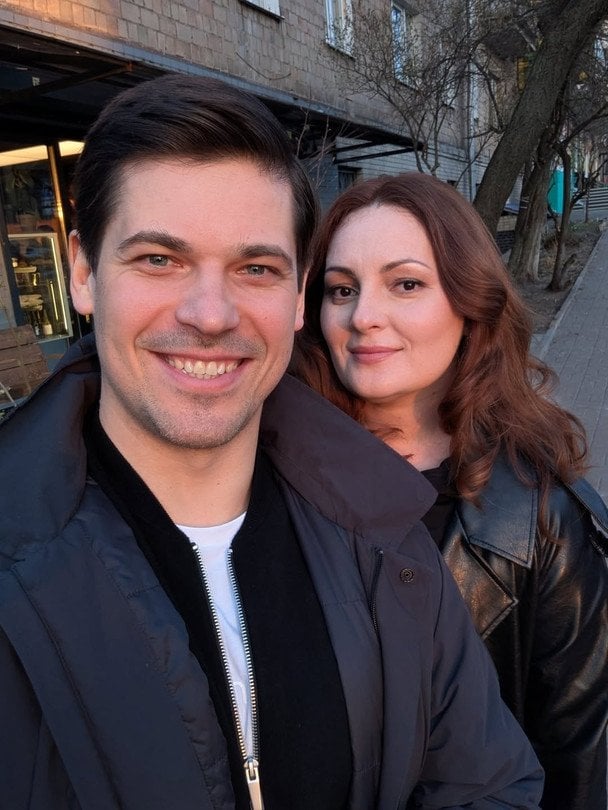 Олексій Яровенко з дружиною