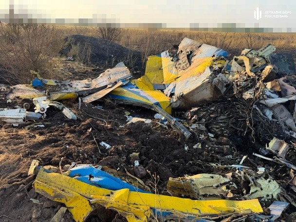 Падіння МіГ-29 на Одещині. / © Державне бюро розслідувань