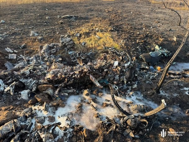 Падіння МіГ-29 на Одещині. / © Державне бюро розслідувань