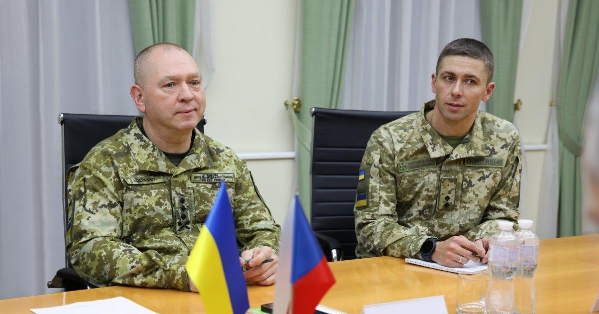 Дейнеко подякував Чехії за нову САУ DITA та партію боєприпасів для прикордонників