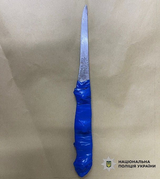 Орудие нападения / © Полиция Киева