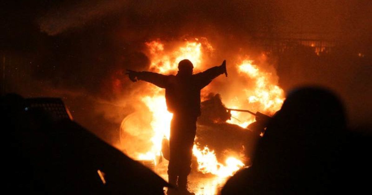 Штурм Майдана в ночь на 19 февраля 2014 года проводился под видом АТО.