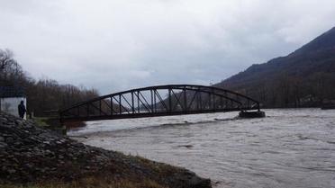 Закарпаття інтенесивно підтоплює. Тячев / © tyachiv.com.ua