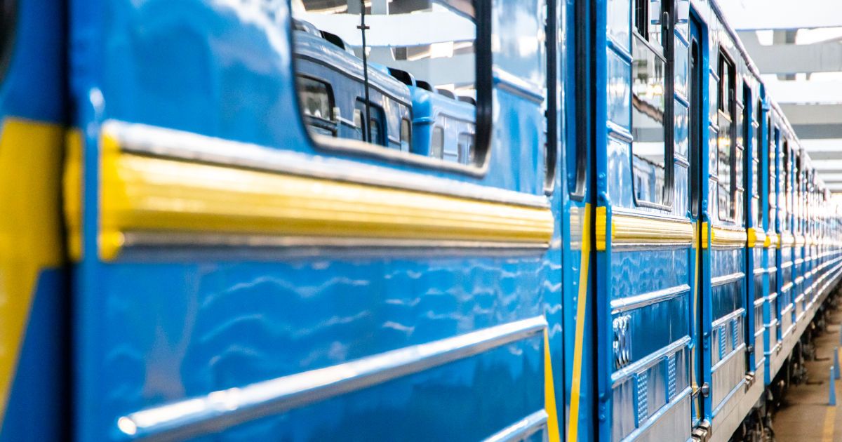 перший поїзд модернізований Київський метрополітен_4 / © КГГА