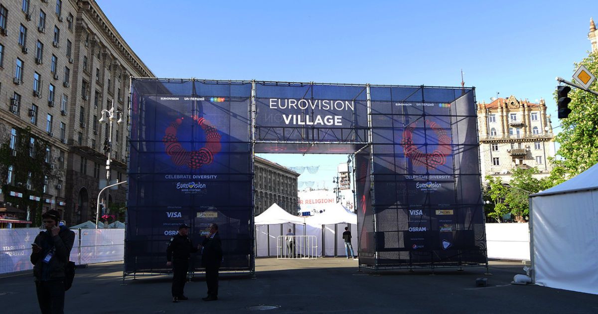 підготовка до відкриття фан-зони Євробачення_22 / © ТСН.ua