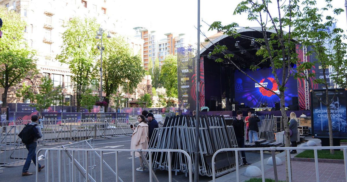 підготовка до відкриття фан-зони Євробачення_28 / © ТСН.ua