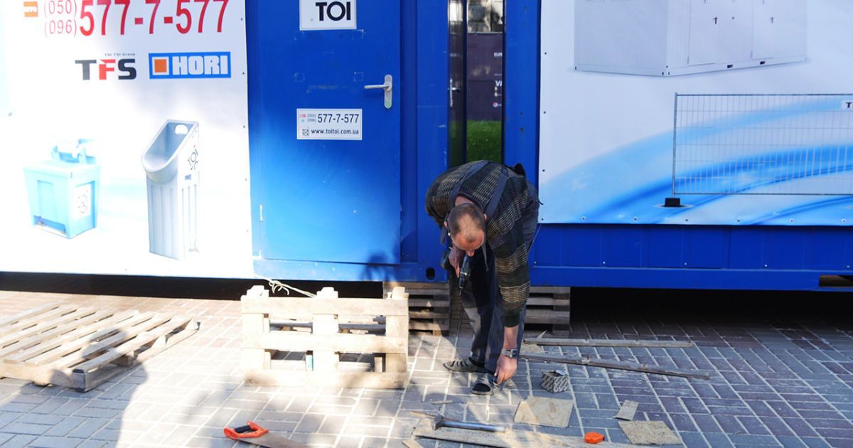 підготовка до відкриття фан-зони Євробачення_11 / © ТСН.ua