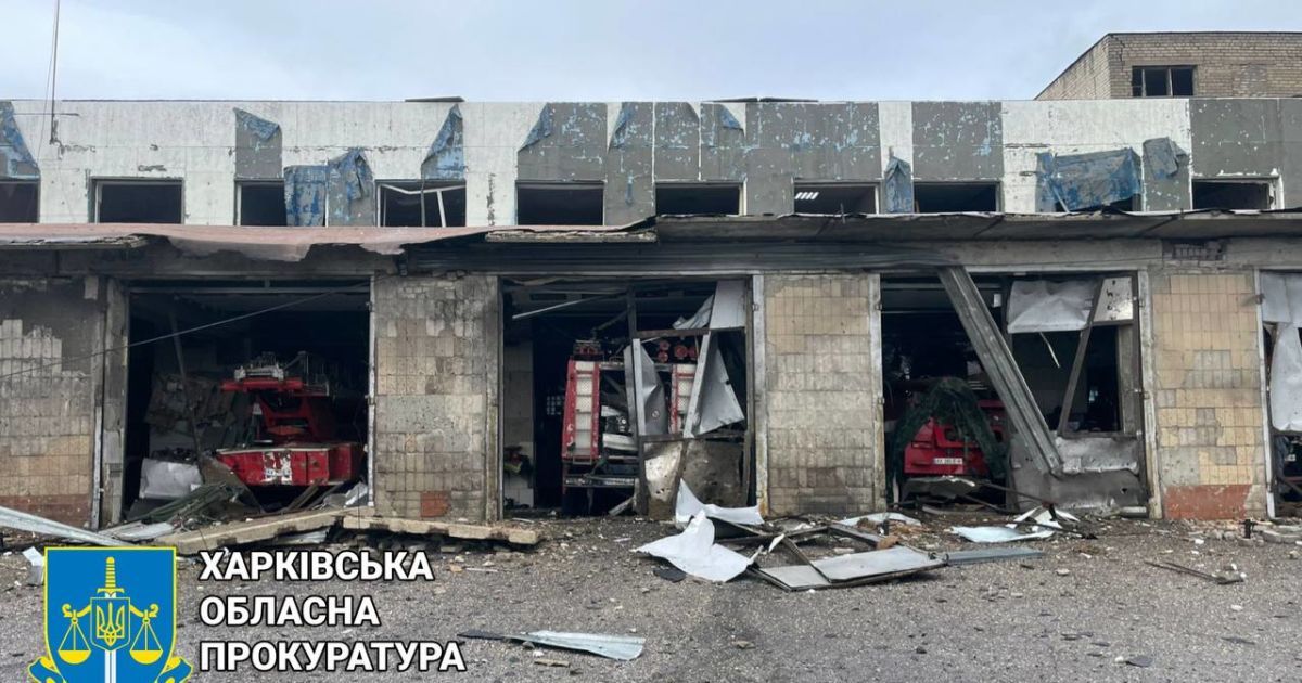 The aftermath of the missile strike on Izyum on the night of October 27 / Photo: Kharkiv Regional Prosecutor's Office