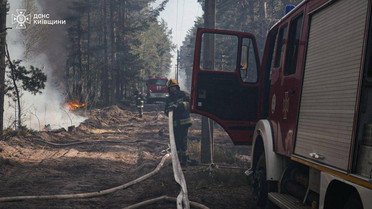 Пожежа в Чорнобильській зоні відчуження_2 / © ДСНС