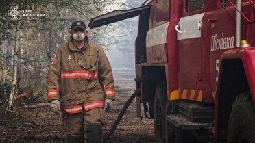 Пожежа в Чорнобильській зоні відчуження_5 / © ДСНС