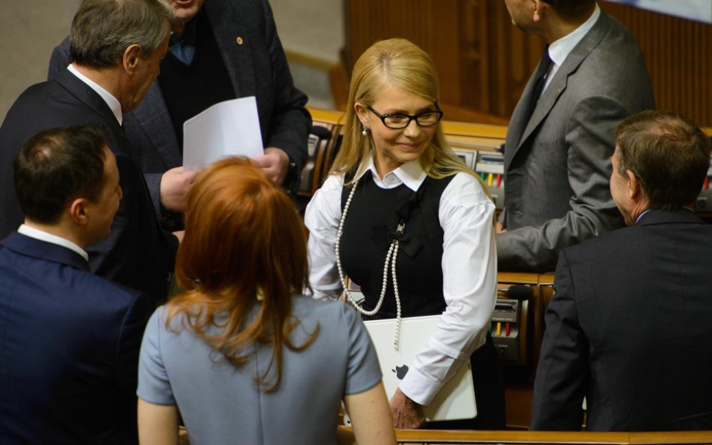 Тимошенко удивила новым образом / © twitter.com/golub