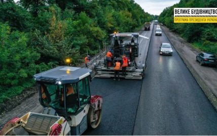 "Большая стройка": Сумщина отремонтировала все запланированные на 2021 год местные дороги 