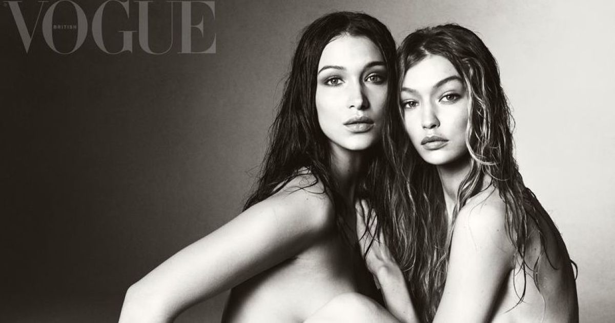 Джиджи и Белла Хадид для Vogue UK