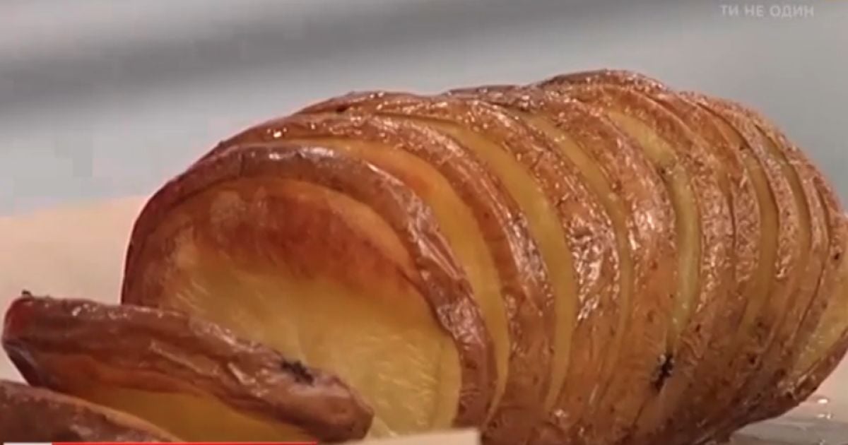 Печеный картофель по рецепту Руслана Сеничкина