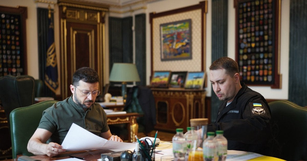 Владимир Зеленский и Кирилл Буданов