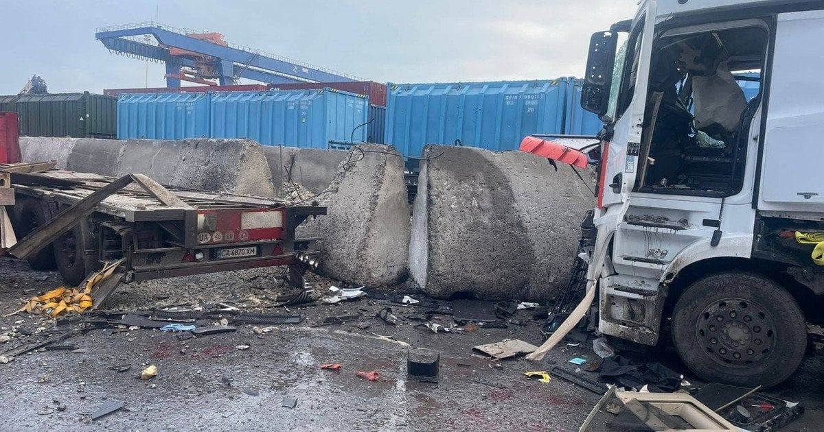 Російський удар по порту в Одеській області