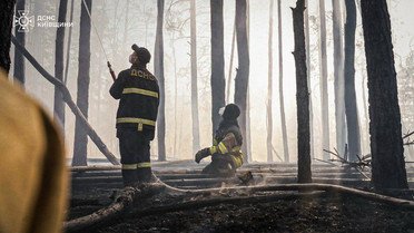 Пожежа в Чорнобильській зоні відчуження_3 / © ДСНС