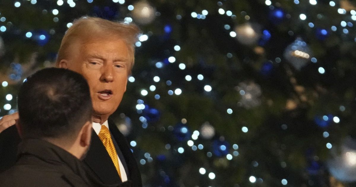 Президент США Дональд Трамп, президент України Володимир Зеленський