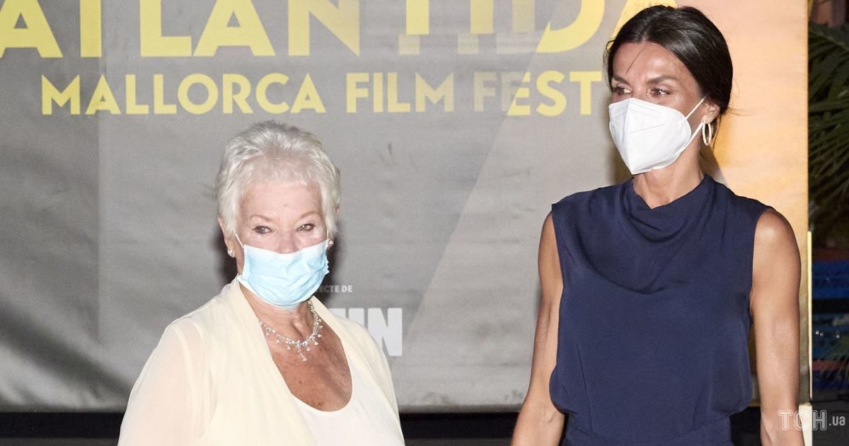 Джуді Денч і королева Летиція