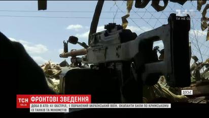 В окрестностях Авдеевки и Светлодарской дуге боевики возобновили интенсивные обстрелы