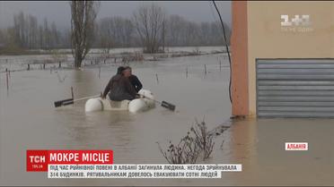 Албания страдает от разрушительного наводнения