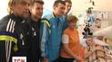 Сборники навестили героев