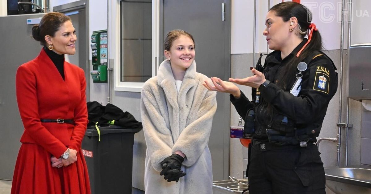 Кронпринцеса Вікторія з дочкою принцесою Естель