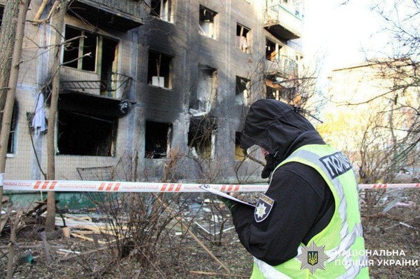 По данным Воздушных сил, основное направление российского удара — город Киев / © МВС