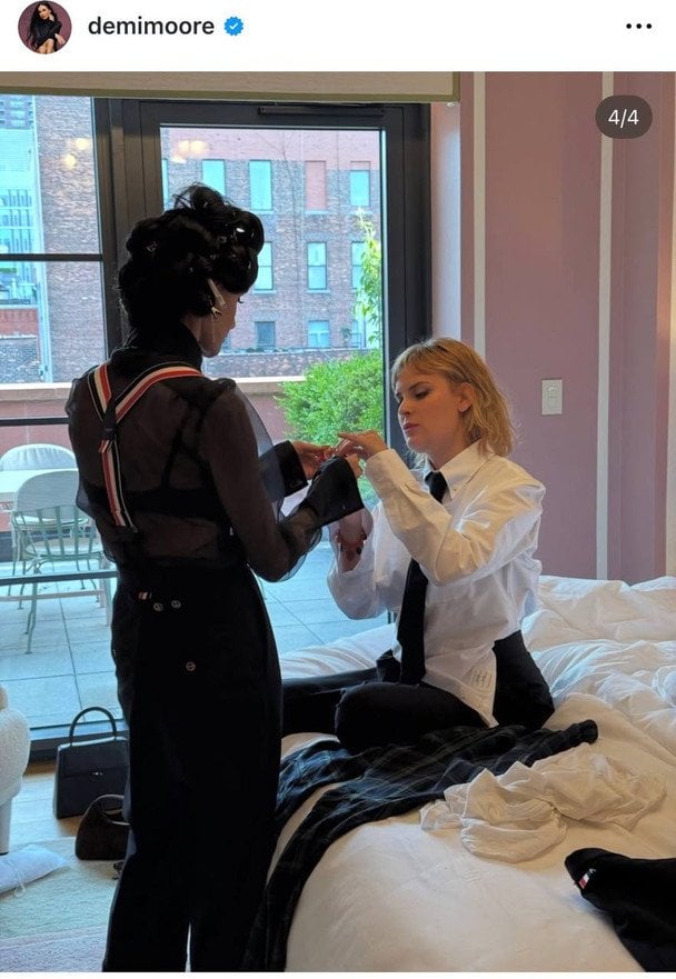 Деми Мур с дочерью Таллулой / © Instagram Деми Мур