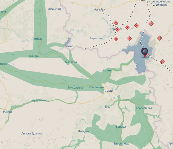Курська область, 1 лютого 2025 року