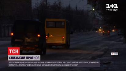 Последствия непогоды: к чему привела гололедица в Сумской области