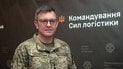 Речник Командування Сил логістики Збройних Сил України підполковник Валерій Шершень.