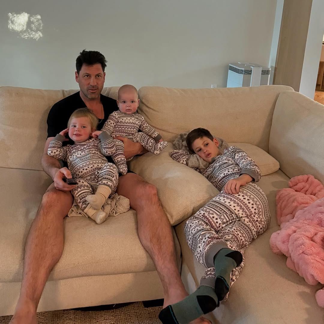 Макс Чмерковский с сыновьями / © instagram.com/maksimc