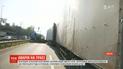 На в’їзді в столицю утворились затори внаслідок трощі вантажівок   