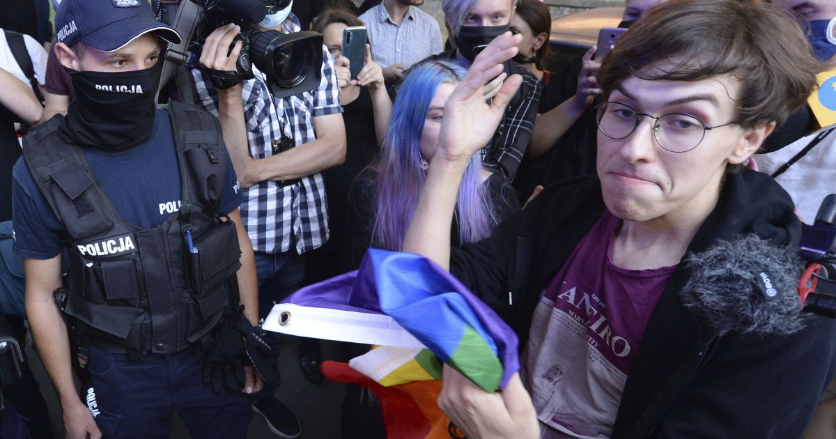 протест ЛГБТ у Варшаві в Польщі_5 / © Associated Press