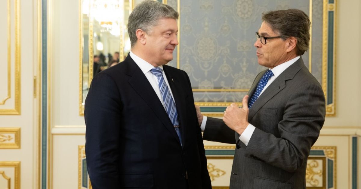 Зустріч Порошенка з міністром енергетики США: обговорили поставки американського зрідженого газу