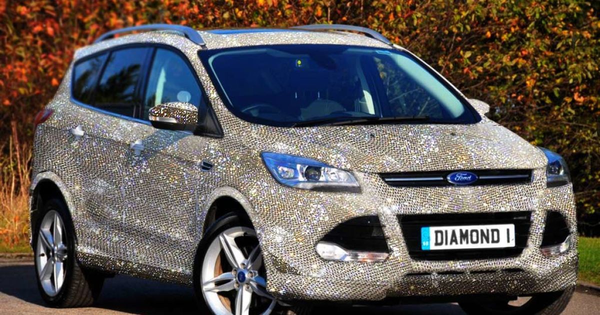 Ford Kuga защитили от царапин кристаллами Swarovski