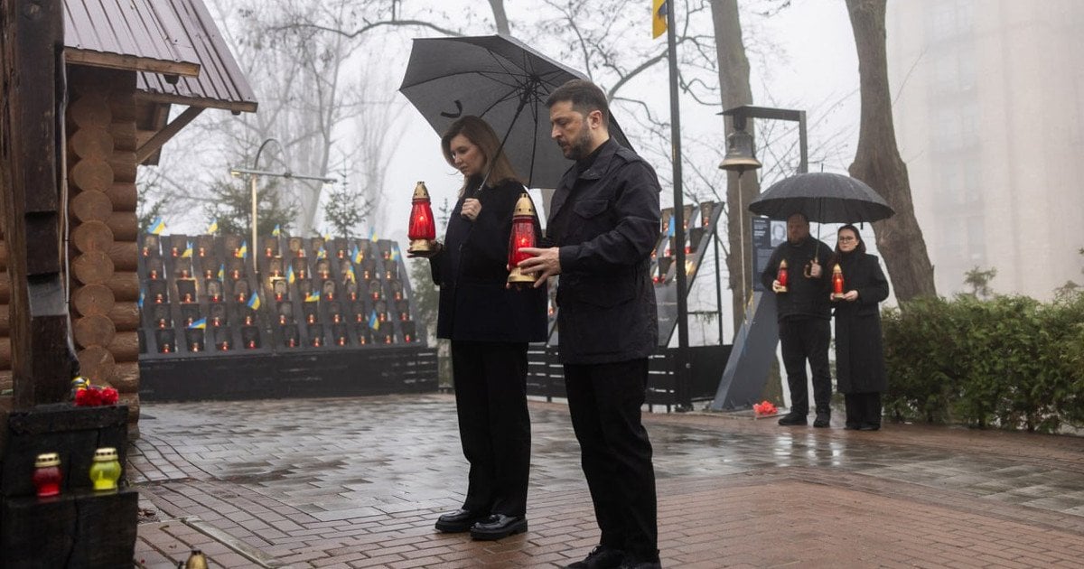 Володимир та Олена Зеленські