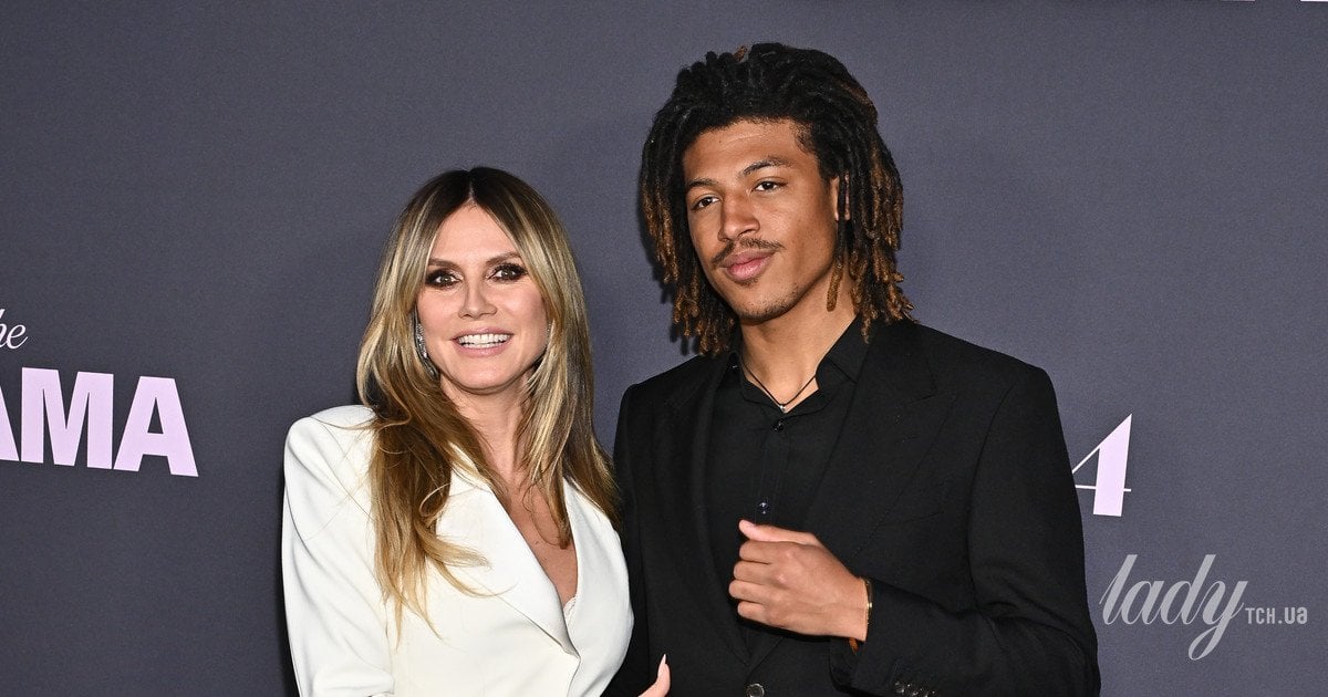 Гайді Клум та її син Генрі